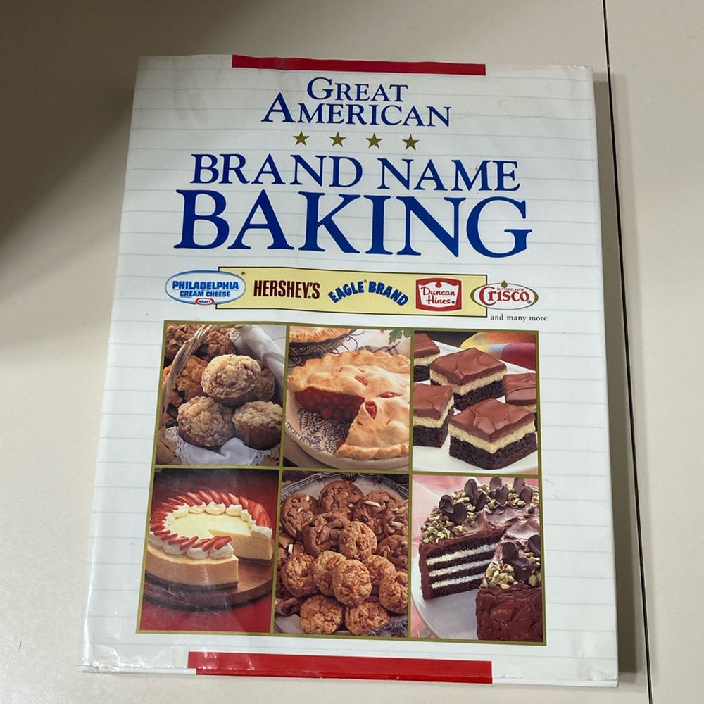 Great American Brand Name Baking 1992 Vintage Hardcover